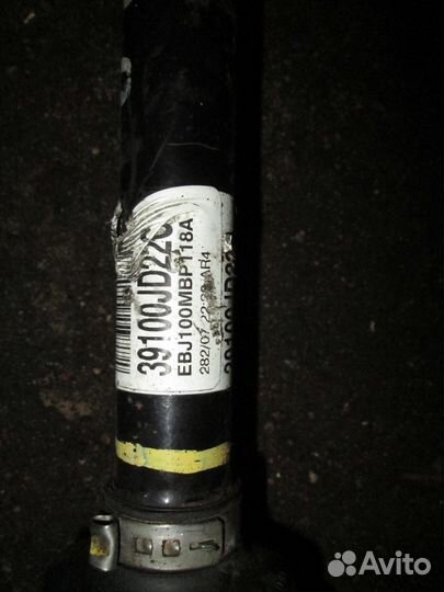 Полуось Nissan Qashqai 2.0 вариатор