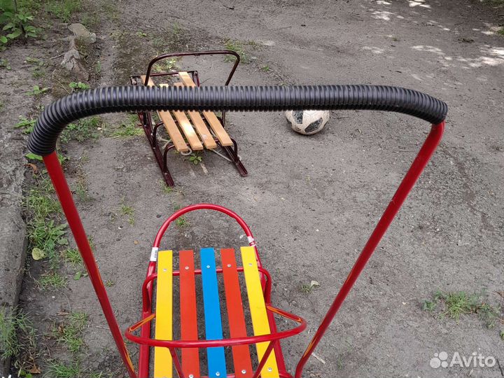 Детские зимние санки