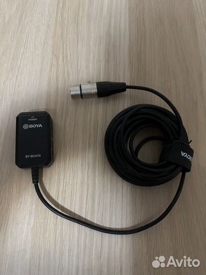 Аудиоадаптер boya BY-BCA70