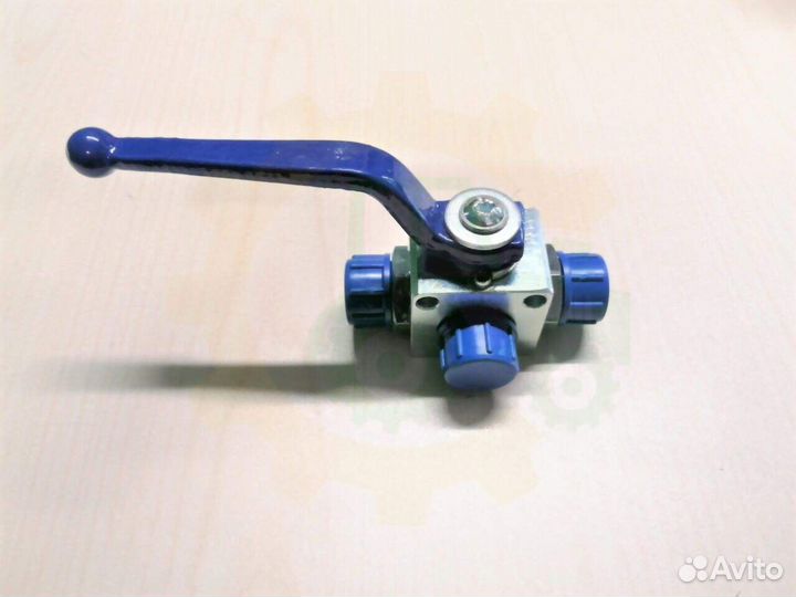 Кран S24*S24*S24 (M20*1.5) шаровой гидравлический