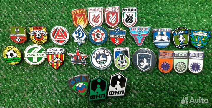 Значки футбольных клубов Фнл 1 Лига