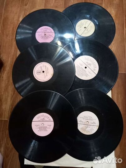 Пластинки виниловые