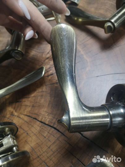 Ручки дверные с замками бу