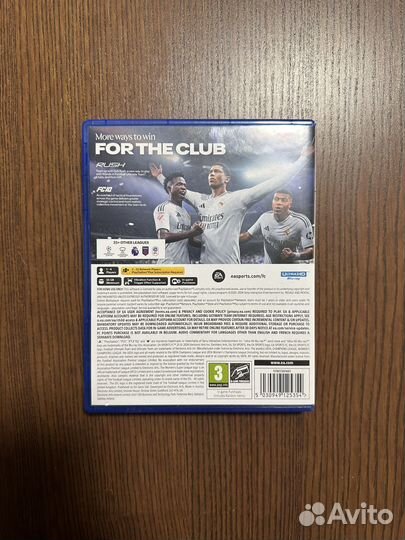 Fifa 2025 ps5 диск