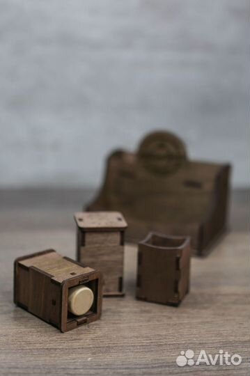 Салфетница с солонками