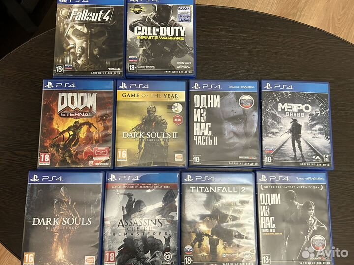 Диски на ps4