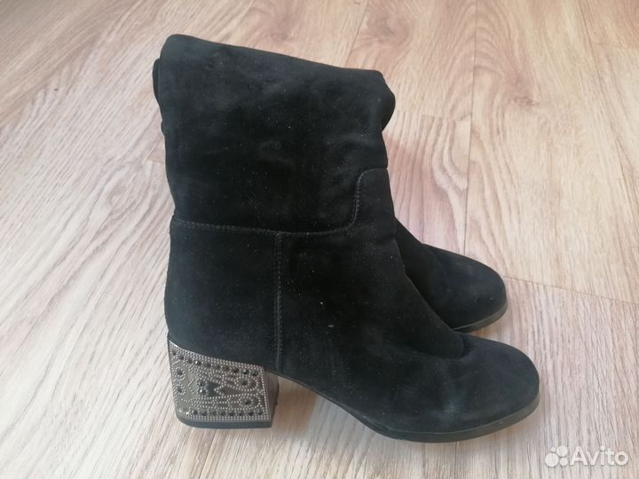 Сапоги женские, зимние, натуральные