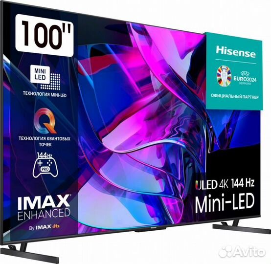 Телевизор qled Hisense 100