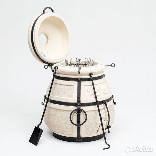 Тандыр Сармат Скиф с откидной крышкой