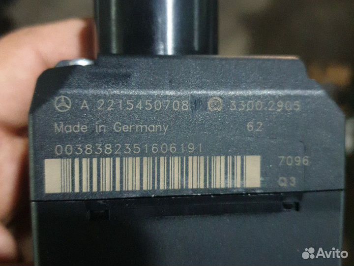 Замок зажигания с ключом мерседес w221