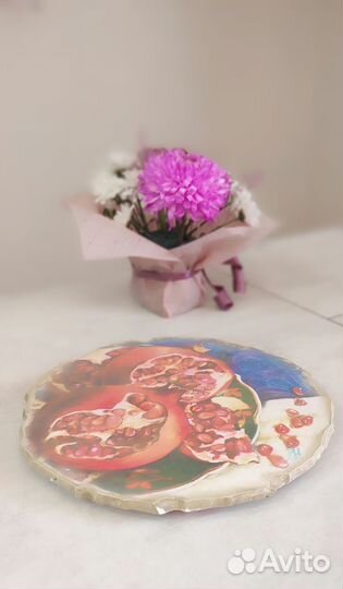 Настенное панно из гипса