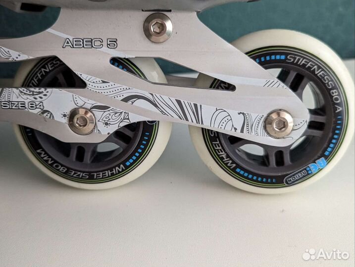 Ролики Roces белые 42 р-р