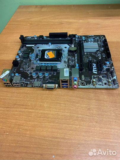 Материнская плата MSI H110M PRO-VH не стартует