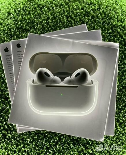 Airpods pro 2 с шумоподавлением TOP + чехол