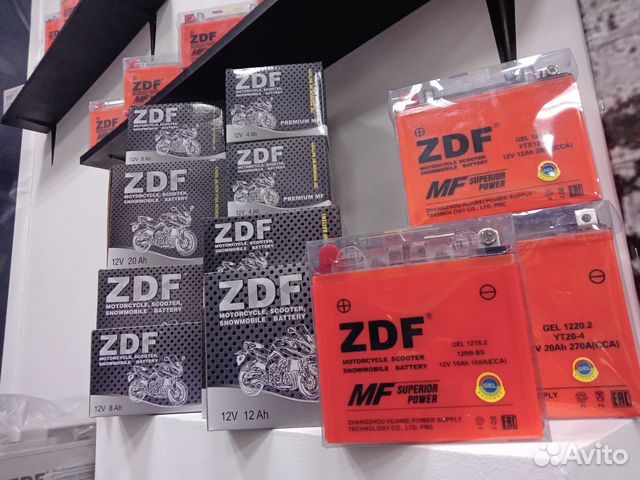 Аккумуляторы для мотоциклов, скутеров