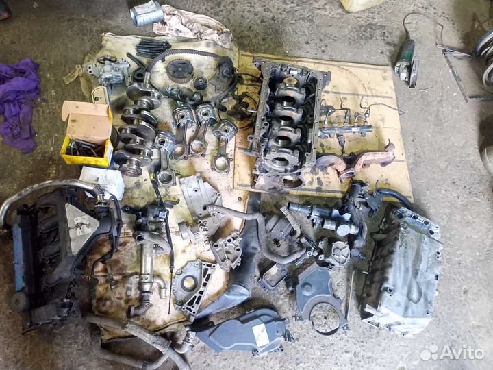 Двигатель по частям Kuga 2,0 D6DG, D4204T 136лс