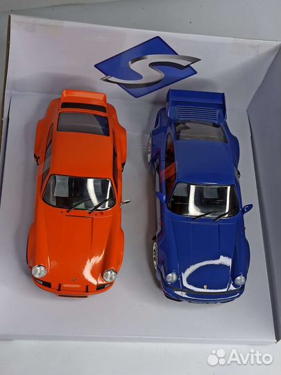 Porsche 911(964), 911 RSR 1:18 Solido 2шт