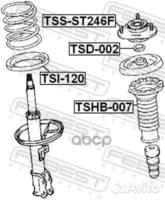 Опора переднего амортизатора tssst246F Febest