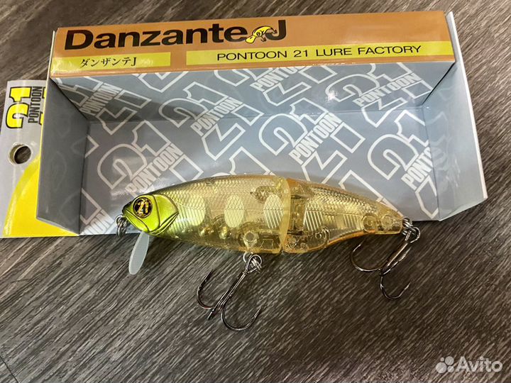 Воблер Pontoon21 Danzante J 100F-SSR цвет: 853