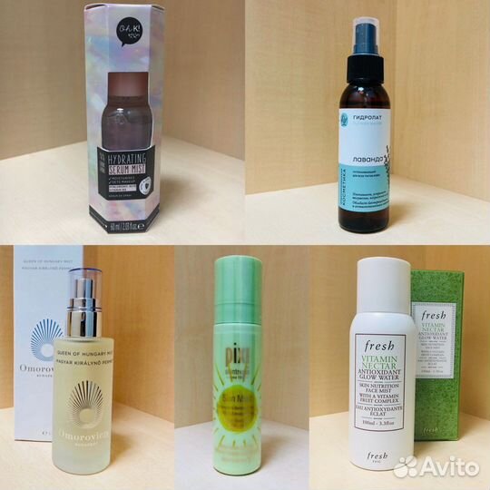 Тоники, лосьоны, мисты