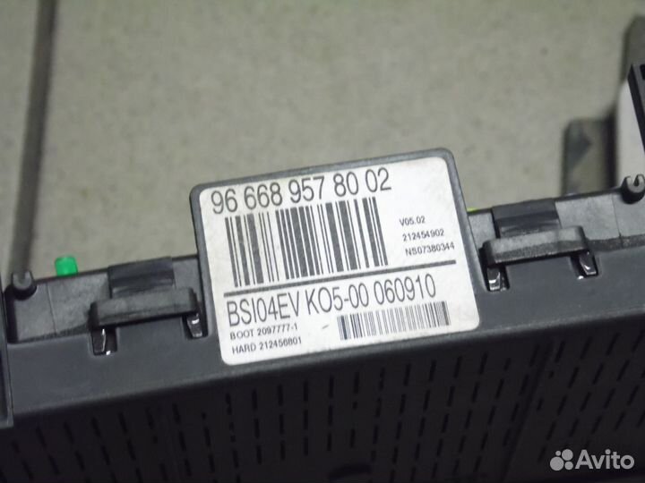 Комплект эбу двигателя 1.6 Пежо 308