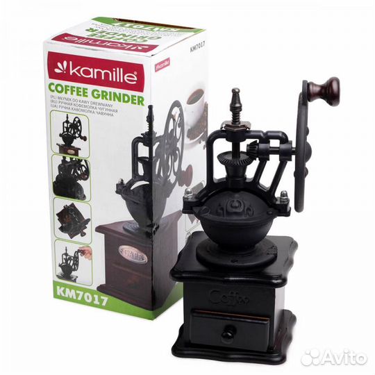 Кофемолка ручная механическая