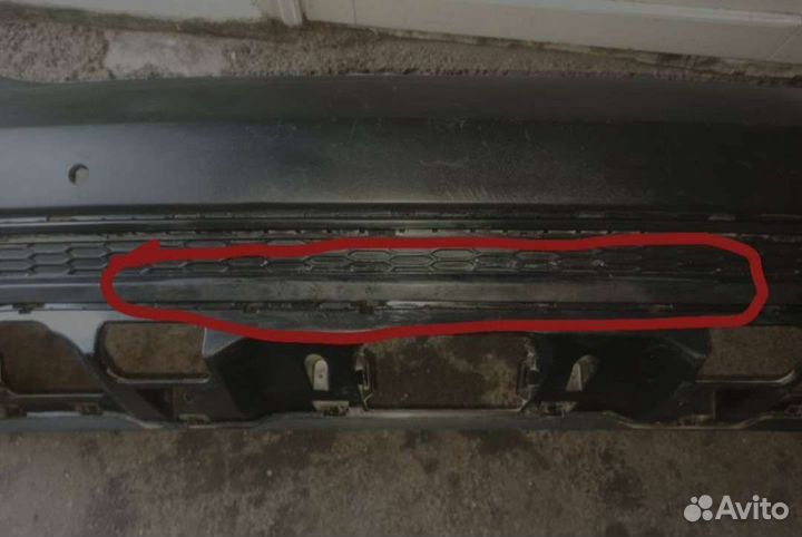 Задний бампер Kia seltos