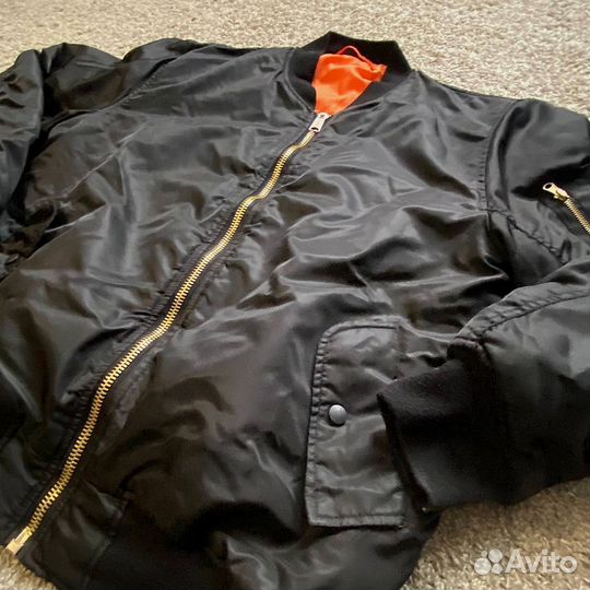 Бомбер ma 1 дутый