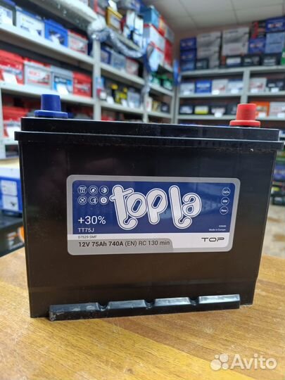Аккумулятор 75 ач Topla Top Последняя партия