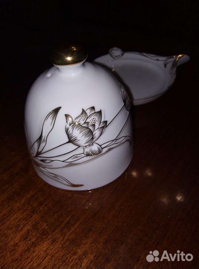 Контейнер для лимона фарфоровый