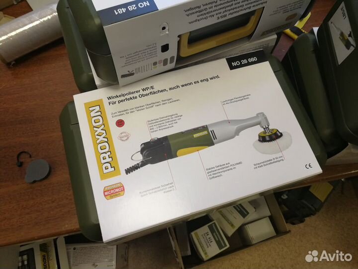 Модельный инструмент proxxon WP/E арт. 28660