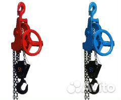 Таль ручная червячная стационарная трч 1,0т 9м