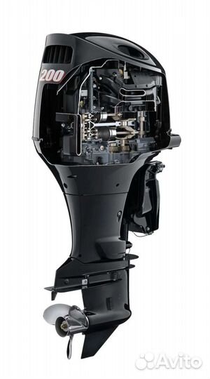 Подвесной лодочный мотор suzuki DF200APX новый