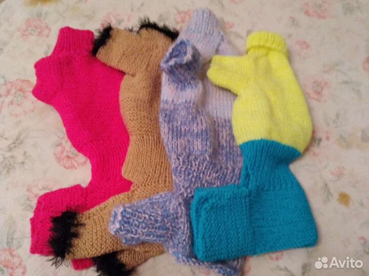 Свитера и комбезы для маленьких собачек и кошек