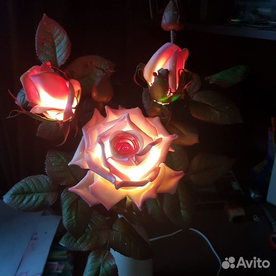 Светильник роза