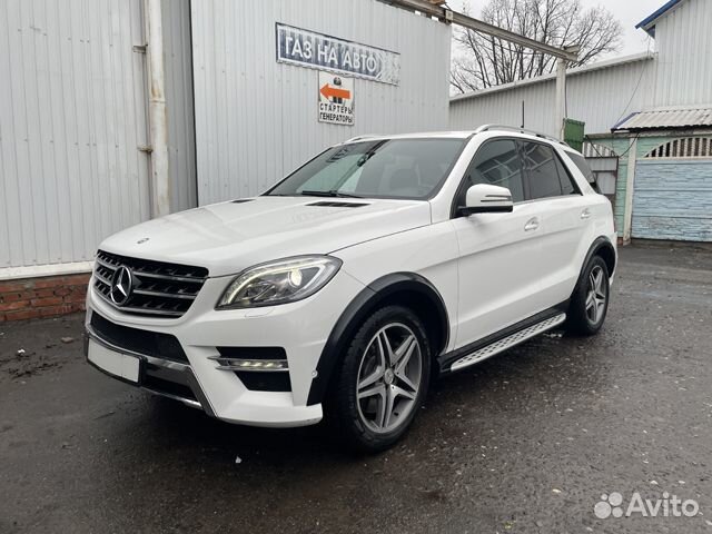 Расширители арок Mercedes ML W166