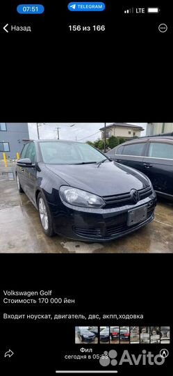 В разборе volkswagen golf 6