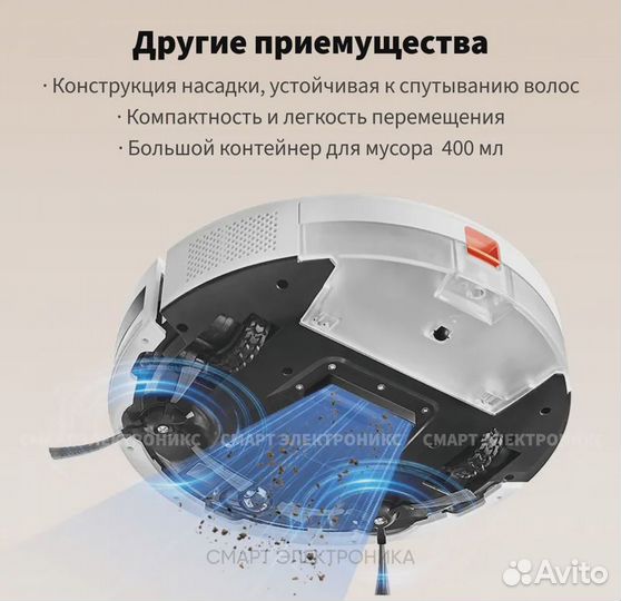 Новый Робот пылесос Xiaomi Robot Vacuum E5 + Чек