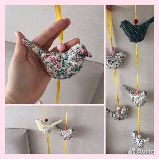 Интерьерные игрушки в стиле Тильда/тюльпаны