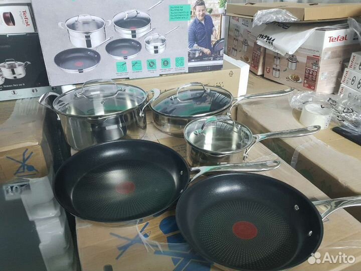 Набор Tefal Jamie Oliver 8 предметов Профи