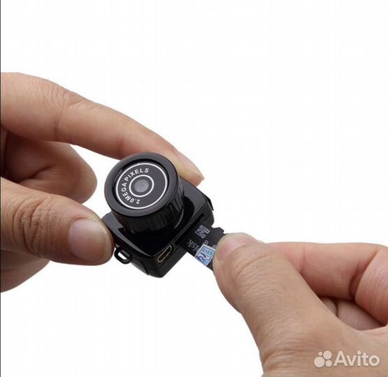 Миниатюрная HD-видеокамера с микрофоном