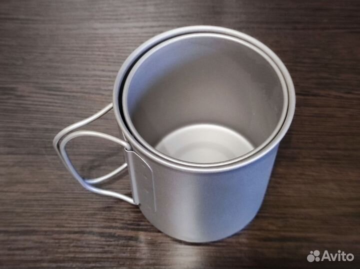 Кружки титановые Naturehike 450 и 600мл, новые