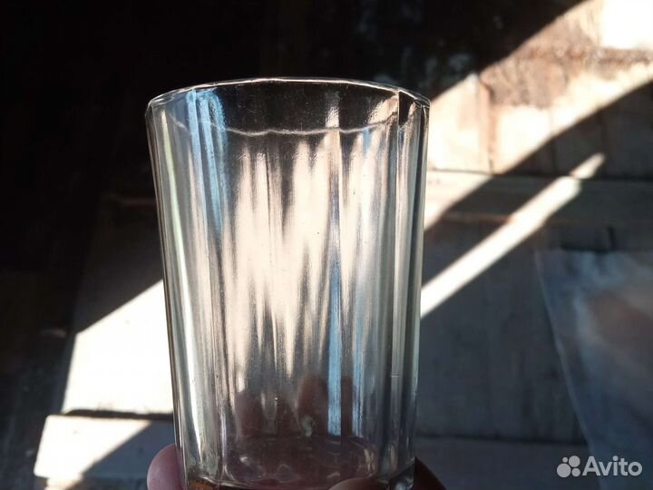 Стаканы граненые СССР 100 гр и 200 гр