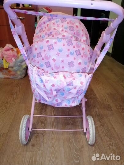 Большая коляска для кукол