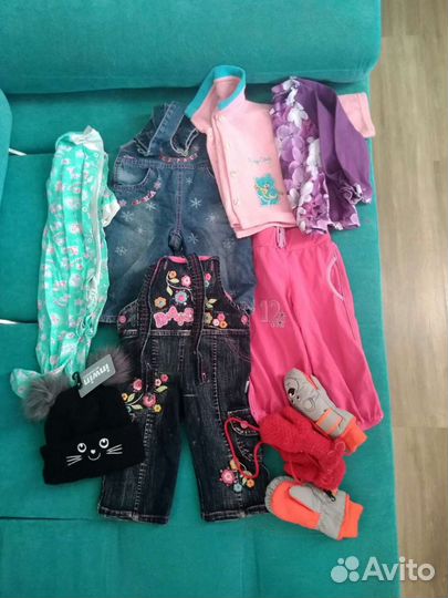 Вещи пакетом на девочку