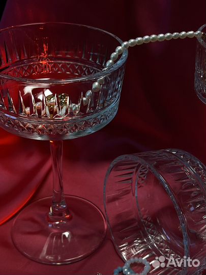 Набор бокалов для шампанского креманки