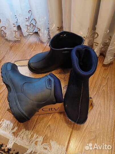 Ботинки мужские из эва с вкладышем