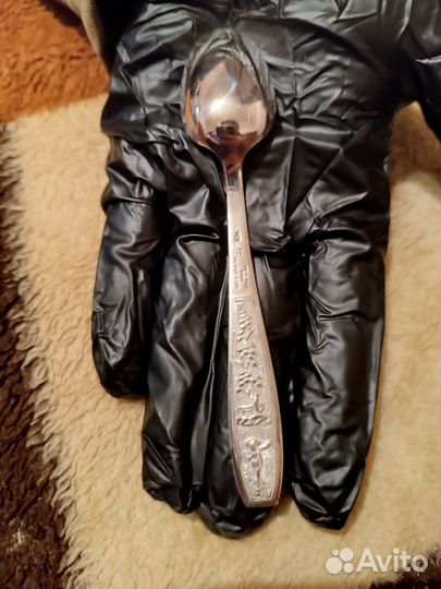 Серебряная чайная ложка 875 проба