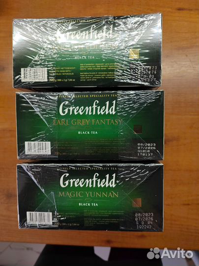 Чай черный greenfield