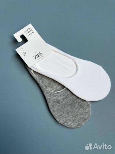 Носки короткие следки zara 26-28 (4-6 лет)